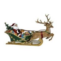 Babbo Natale Slitta 51X12X30 cm