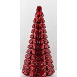 Albero Vetro Rosso 20X45H cm
