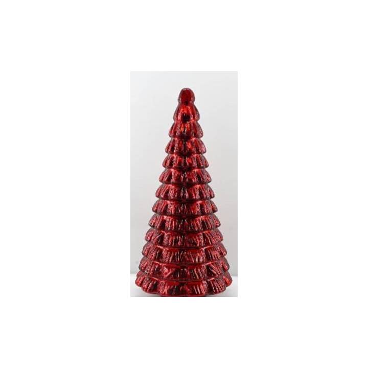 Albero Vetro Rosso 20X45H cm