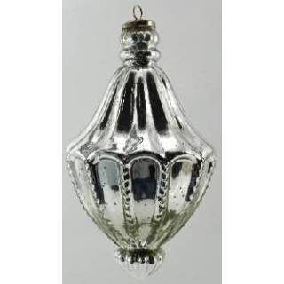 Pendaglio Vetro Silver 25 Cm