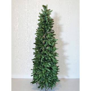 Albero di Natale slim verde Aspen 240 cm