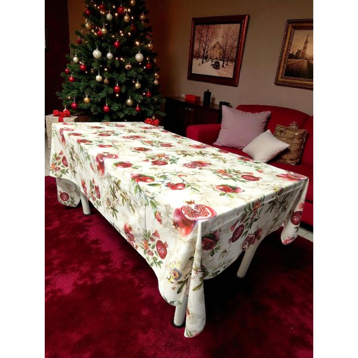 Tovaglia 140x300 cm  Stampa Digitale cotone 100% made in italy