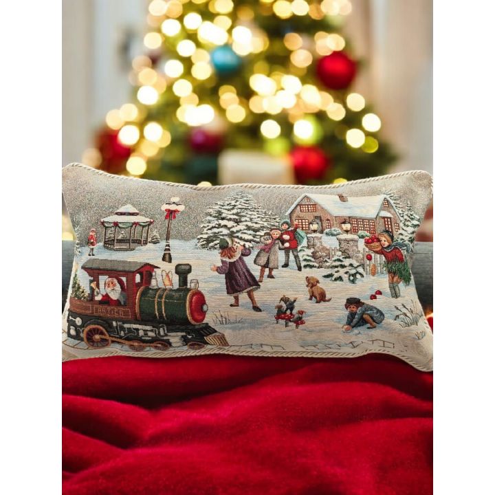 Fodera Gobelin Dc Rettangolare Con Cordone 100% made in italy