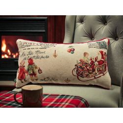 Fodera Gobelin Dc Rettangolare Con Cordone 100% made in italy