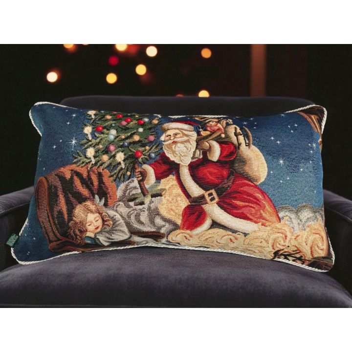 Fodera Gobelin Dc Rettangolare Con Cordone 100% made in italy