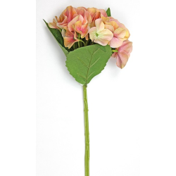 Bush di Ortensie Artificiali Rosa Intenso