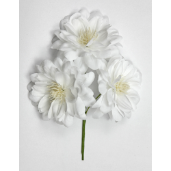 Mazzetto di Fiori Positano Bianchi, Diametro 8 cm