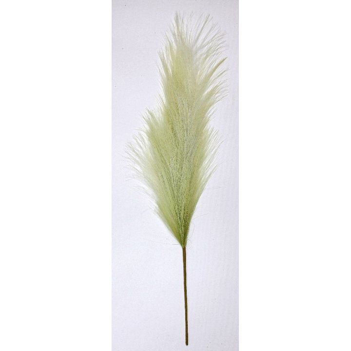 Pampas Artificiale con Stelo Verde e Bianco 70 cm | Carin Casa