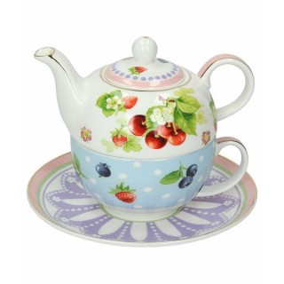 Teiera con tazza e piattino linea Royal | CarinCasa