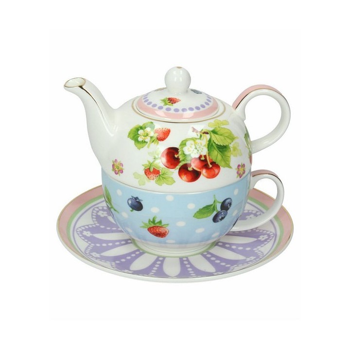 Teiera con tazza e piattino linea Royal | CarinCasa