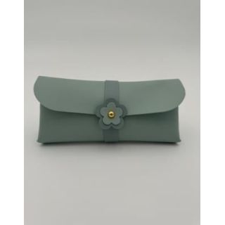 Astuccio in Ecopelle Azzurro Polvere | Carin Casa