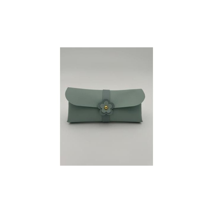 Astuccio in Ecopelle Azzurro Polvere | Carin Casa