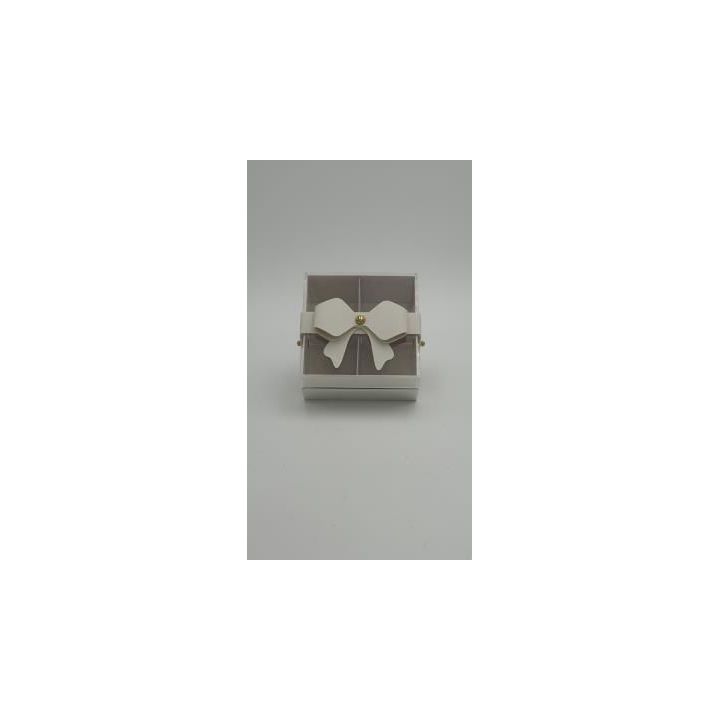 Scatola Cartone e Plexi con Divisore Avorio | Carin Casa