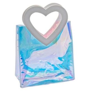 Borsa PVC con Manico a Cuore 20x18x10 | Carin Casa