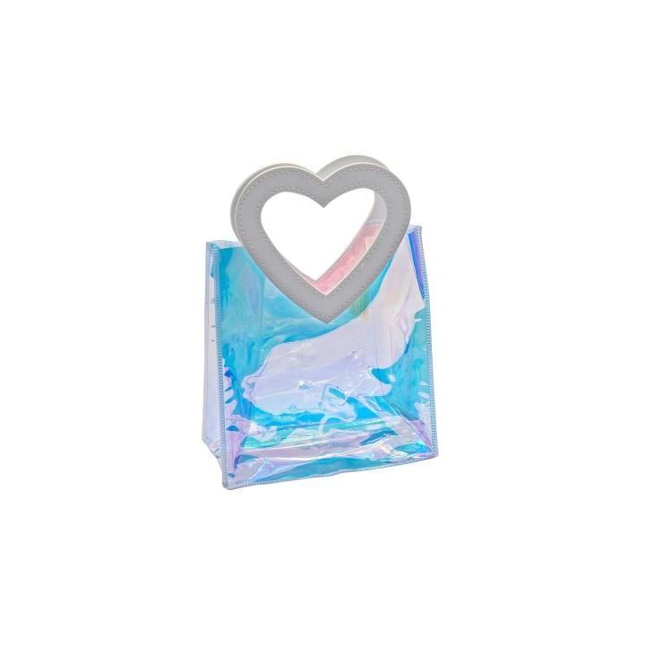Borsa PVC con Manico a Cuore 20x18x10 | Carin Casa