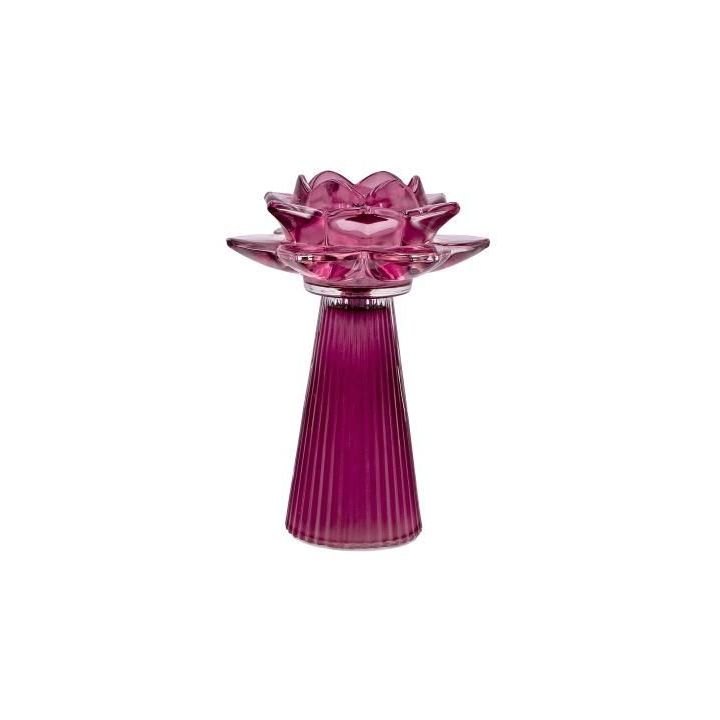 Lume LED Fiore di Loto Grande Magenta | Carin Casa