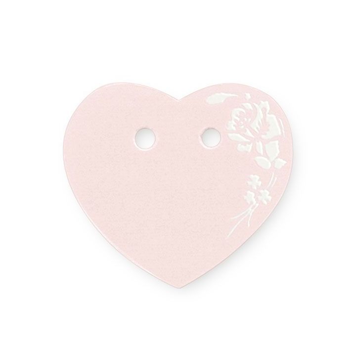 Chiudipacco A Cuore Shabby Chic 4,5 x 4 cm | Carin Casa