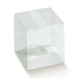 Scatola A Scatto Trasparente 15 x 15 x 15 cm