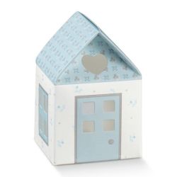Casetta MatelassÈ Azzurro 5,5 x 5,5 x 8 cm