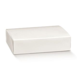 Scatola Boite Bianco 20 x 16 x 5 cm | Carin Casa