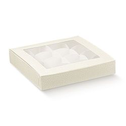 Scatola Pratica C/Fin. + Inserto 16 x 16 x 3 cm