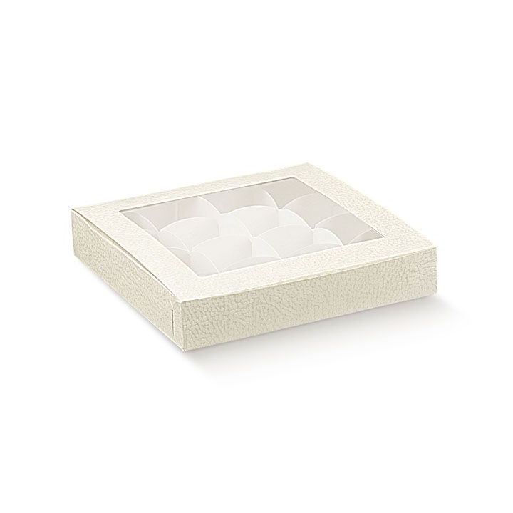 Scatola Pratica C/Fin. + Inserto 16 x 16 x 3 cm | Carin Casa