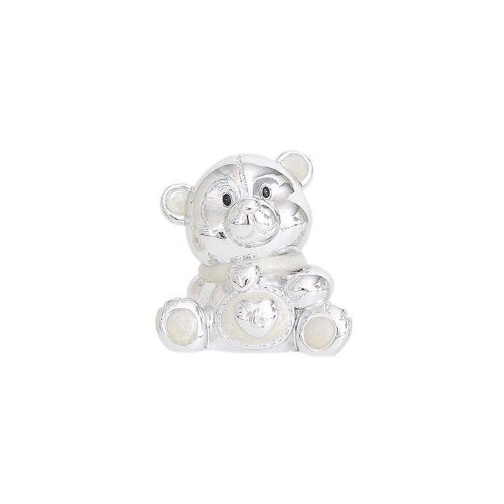 Orsetto mini bianco perlato