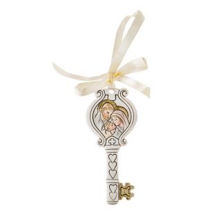 Appendino chiave con Sacra Famiglia