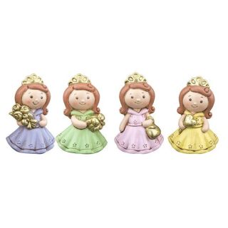 Bambolina principessa decorata con fiori