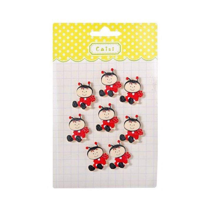 Sticker adesivo coccinella