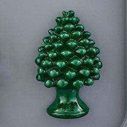 Magnete pigna verde in resina
