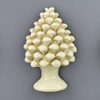 Magnete pigna beige in resina