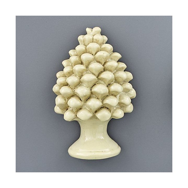 Magnete pigna beige in resina