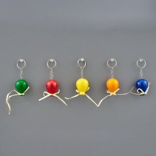Portachiavi palloncino in resina