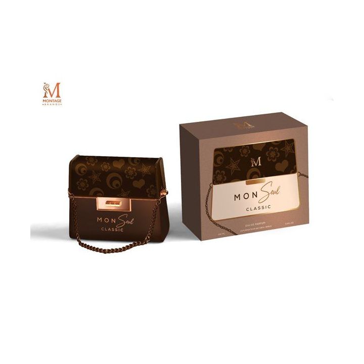 Profumo Mon Seul Classic da 100 ml con confezione a borsetta