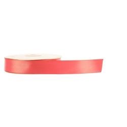 Nastro doppio raso corallo da 25 mm