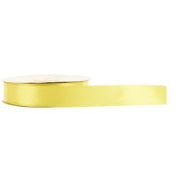 Nastro doppio raso giallo da 25 mm