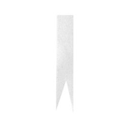 Nastro doppio raso bianco da 10 mm