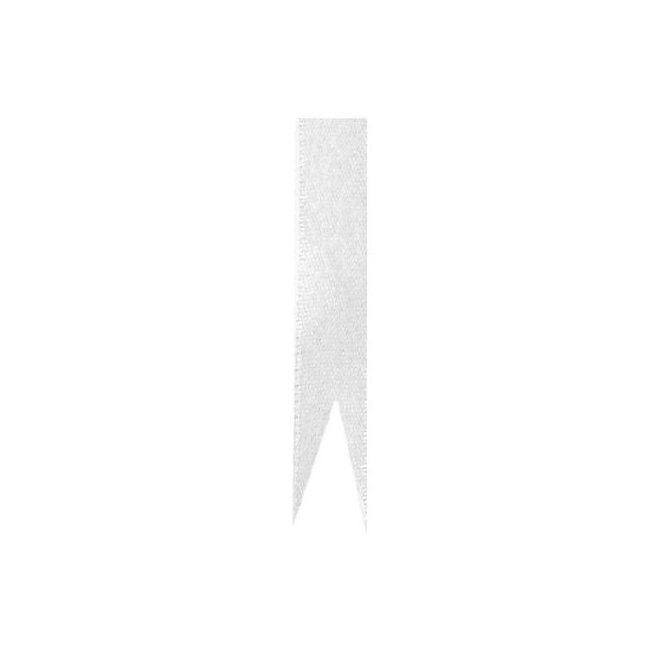 Nastro doppio raso bianco da 10 mm
