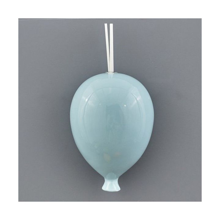 Diffusore per ambiente palloncino in ceramica azzurro