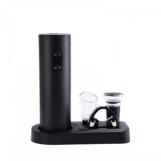 Apribottiglie elettrico per vino con aeratore, tappo sottovuoto e tagliacapsule