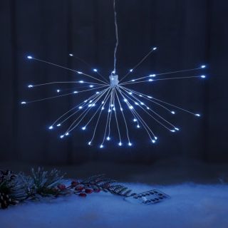 Decorazione luminosa da appendere a fuoco d’artificio con 120 LED