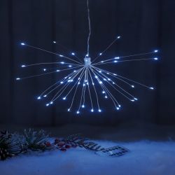 Decorazione luminosa da appendere a fuoco d’artificio con 120 LED