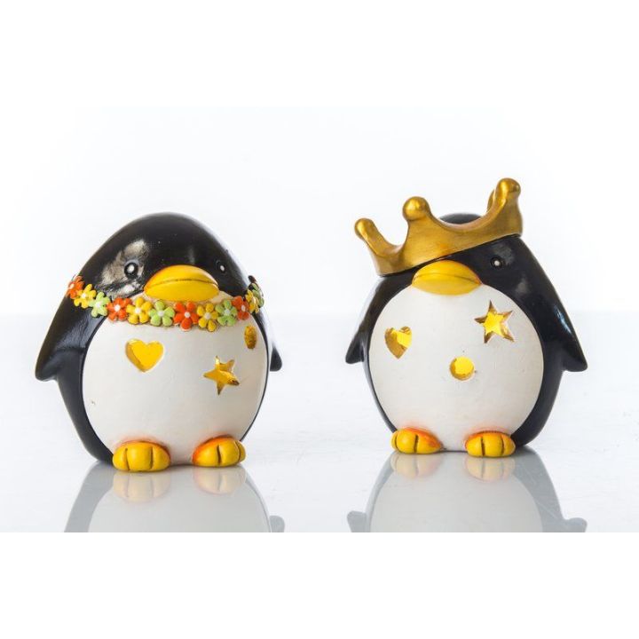 Pinguino con luce led notturna