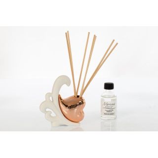Profumatore in ceramica con inserto rame