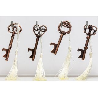 Chiave apribottiglie bronzo e avorio