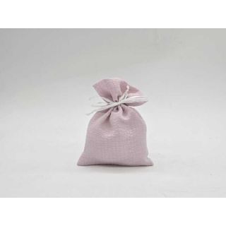 Sacchetto froissé rosa