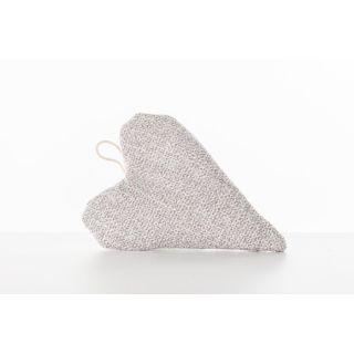 Cuore portaconfetti grigio