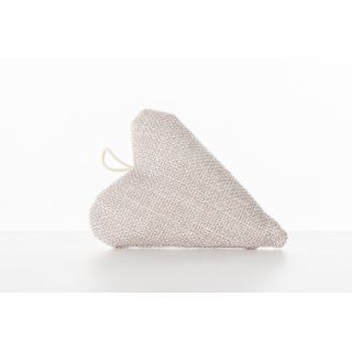 Cuore portaconfetti beige
