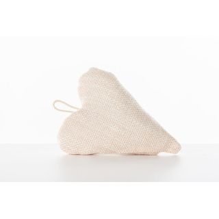 Cuore portaconfetti avorio
